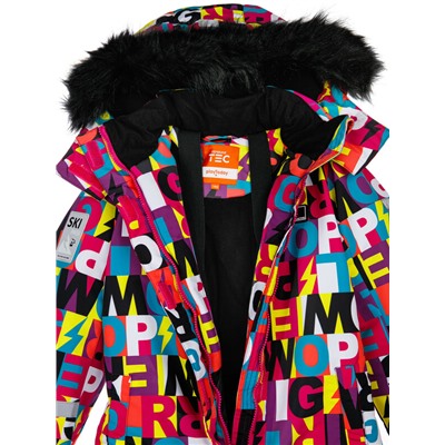 Комбинезон текстильный с полиуретановым покрытием для девочек