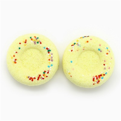 Бомбочки для ванны с добавками «С Новым годом», 2×65 г, аромат медовый, Чистое счастье