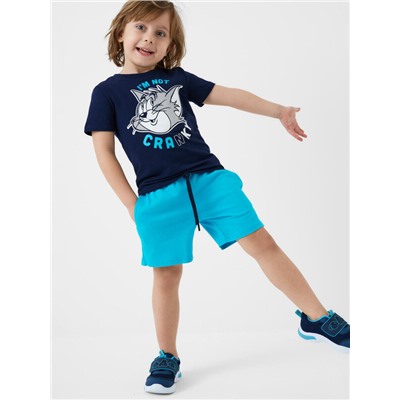 Комплект трикотажный для мальчиков: фуфайка (футболка), шорты