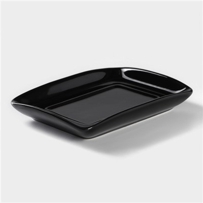 Маслёнка Доляна «Весенний вечер», 17×12.5×8.5 см, белая