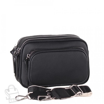 Сумка женская кожаная 99137VG black Vitelli Grassi