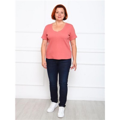Футболка "Дубль" (Коралловый)