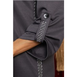 Платье Лайма (серое) П14793-4М