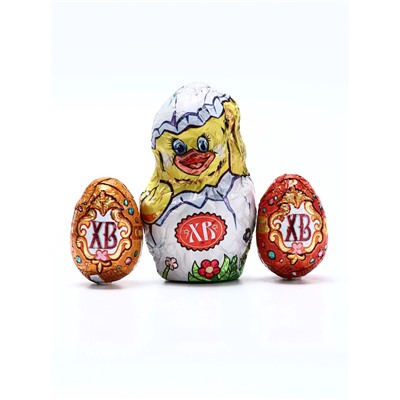 Шоколадный набор «Цыплёнок», кондитерская глазурь, 90 г