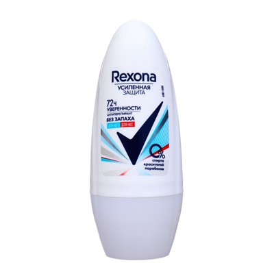 Дезодорант-антиперспирант Rexona женский "Чистая защита", шариковый, 50 мл