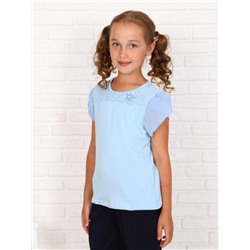 Джемпер Мимоза кор.рукав детский (Голубой)