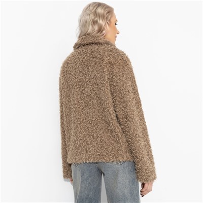 Полупальто с акцентным подкладом, Слишком заметна