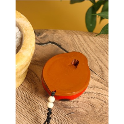 Сувенирный музыкальный инструмент свисток «Божья коровка», 6×8×4 см, полирезин, МИКС