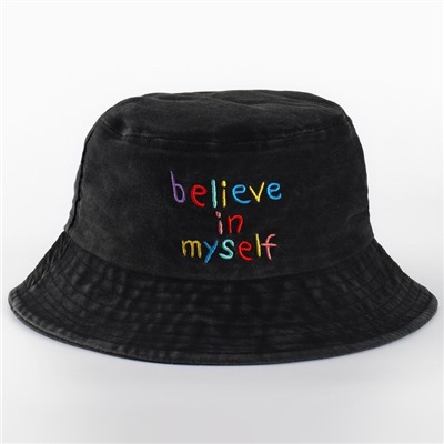 Панама Believe, чёрная, р-р 56