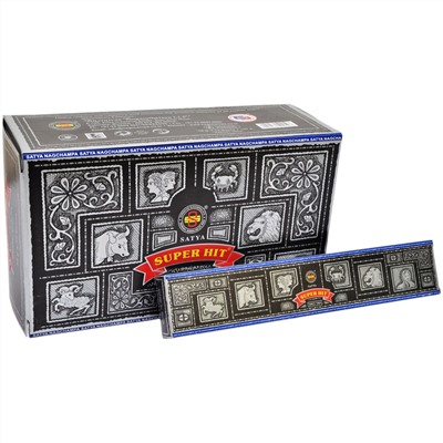 SATYA Бангалор Ароматические палочки Super Hit 100 г х 12 уп.