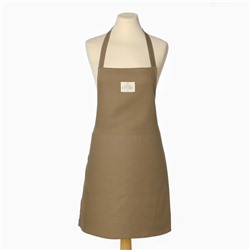 Фартук Этель ECO, цвет оливковый, 60×70 см, 70% хл, 30% лён, 190 г/м²