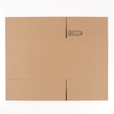 Коробка складная бурая 45×35×35 см