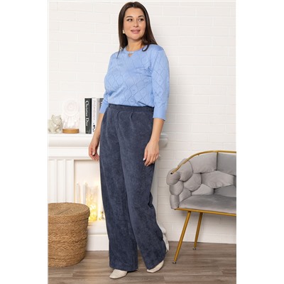 Брюки вельветовые Брауни (синие) Б14901-25М