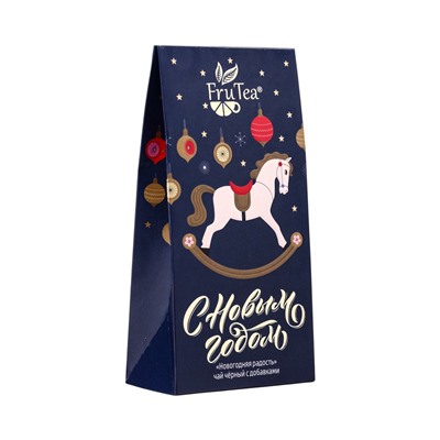 Чай черный новогодний «Новогодняя радость», с добавками, 50 г