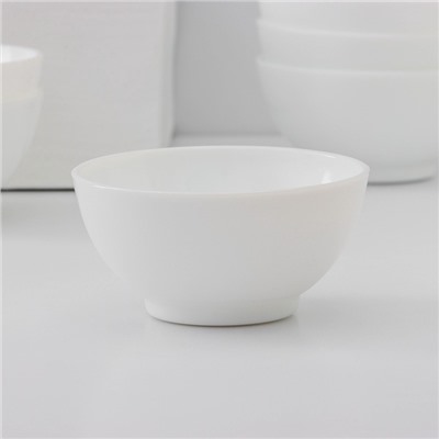 Салатники Luminarc DIWALI, 300 мл, d=12 см, стеклокерамика, набор 6 шт., белые