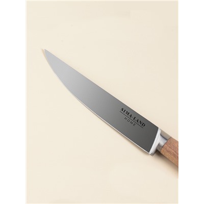 Нож кухонный универсальный SL Home «Калабрия», нержавеющая сталь, 12.5 см, бежевый