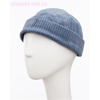 Докер вельвет на тр.подкл. Шапка (56-58)