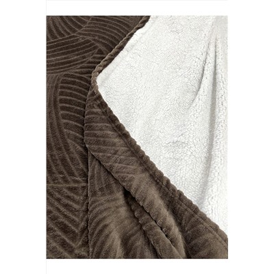 Плед Флайфи ФФ-030 коричневый НАТАЛИ, 958250