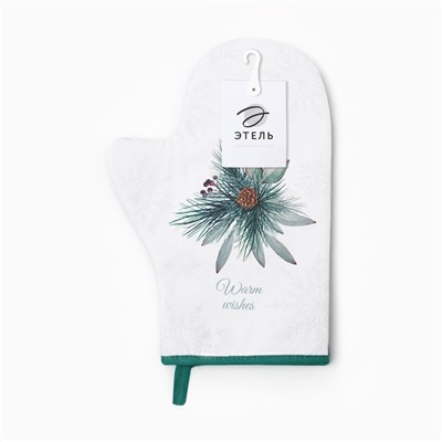 Варежка-прихватка «Этель» Sweet treat, 20×28 см, саржа, 100% хлопок, ватин 250 г/м²