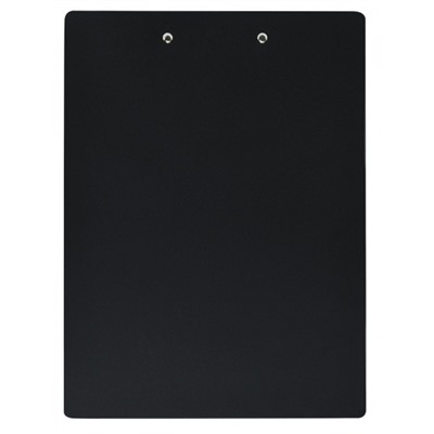 Планшет (доска с зажимом) А4 пластик черный NM3012 0,90мм inФОРМАТ