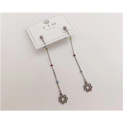 Серьги из стали