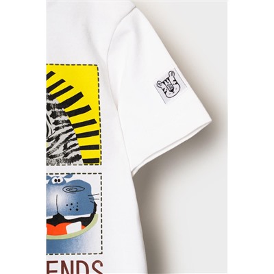 Джемпер детский трикотажный для мальчиков (футболка) PLAYTODAY, 1243227