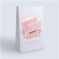 Зеркало с подставкой, с увеличением х2, двустороннее, 16.5×30.5 см, (13×16 см), МИКС