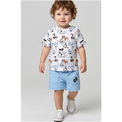 Джемпер детский трикотажный для мальчиков (футболка) PLAYTODAY, 1242158