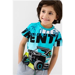 Фуфайка трикотажная для мальчиков (футболка) PLAYTODAY, 1243123