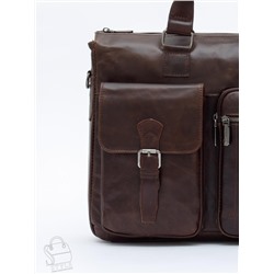 Портфель мужской кожаный 0065Z coffee Zinimsk