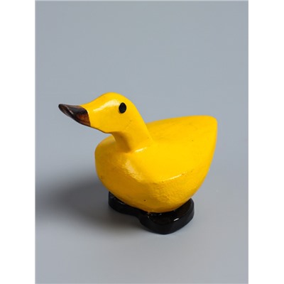 УЦЕНКА Сувенир «Уточка жёлтая» дерево 15×7×11 см