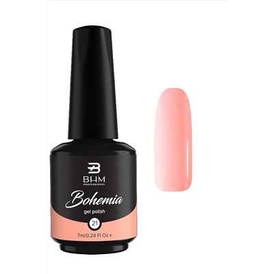 BHM Professional Гель-лак для ногтей / Summer mood 021, 7 мл KRISTALLER, 1107289