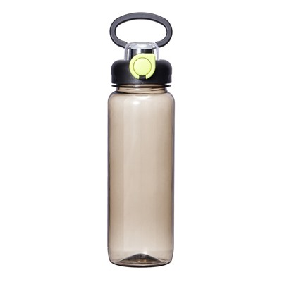 Бутылка для воды SPORT, 800 мл, с поильником, черная