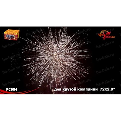 Фейерверк РС9670 Для крутой компании (2" х 72)