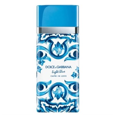 DOLCE & GABBANA LIGHT BLUE CAPRI IN LOVE edp (w) 100ml TESTER