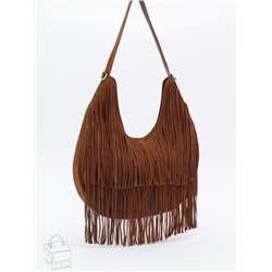 Сумка женская кожаная 5876P brown Polina&Eiterou