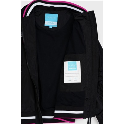 Куртка текстильная с полиуретановым покрытием для девочек (ветровка) PLAYTODAY, 1231512