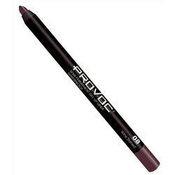Provoc Полупермаментный гелевый карандаш для губ / 08 Wine Stained 7849