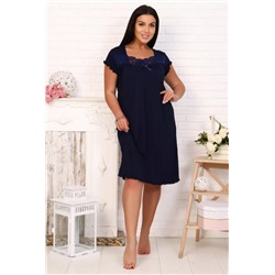 Сорочка 25721 (Темно-синий)