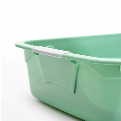 Туалет с сеткой, 44×33×11.5 см, серый, оливковый