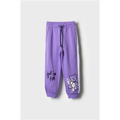 Брюки трикотажные для девочек PLAYTODAY, 1240540