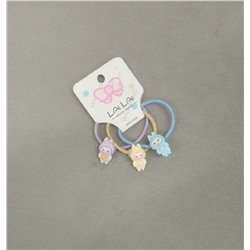 60199 Резинки Лабубу, 3шт