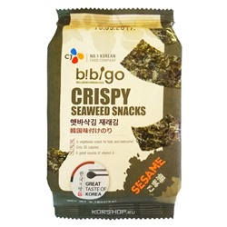 Хрустящая морская капуста (оригинальная) CJ Bibigo, Корея, 5 г Акция