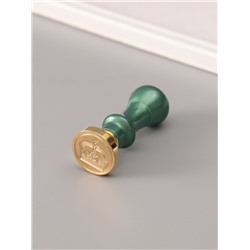 Подарочный набор для сургучной печати «Корона», печать, ручка, сургуч, 12.5×10×3.6 см