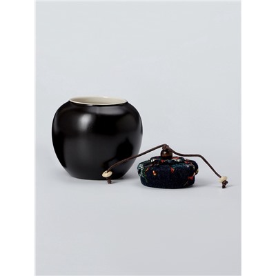 Набор для чайной церемонии ДЖЕКИЧАЙ «Абико», 6 предметов, на 3 персоны, чашка 50 мл, чайник 285 мл, чёрный