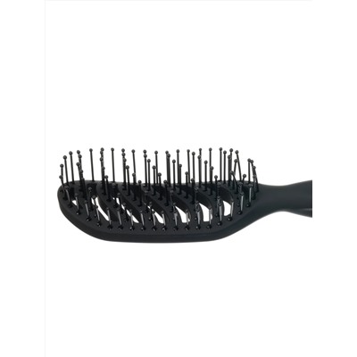 Dewal Щетка для укладки вогнутая продувная / BR69539 Black, черный 1516