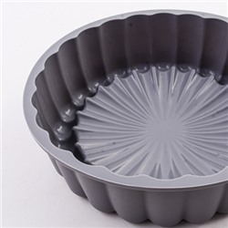 80323-373G Форма для выпечки кексов, пирогов, тортов, пудингов, суфле силикон (х100)