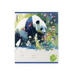 Тетрадь  24л линия "Flower Panda" 60575 ErichKrause
