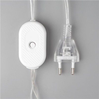 Светодиодная фигура «Снеговик большой» 25×44×20 см, акрил, 40 LED, 220 В, свечение белое