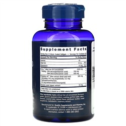 Life Extension, Super Omega-3, рыбий жир с ЭПК и ДГК, лигнанами кунжута и экстрактом оливы, 60 капсул, покрытых кишечнорастворимой оболочкой